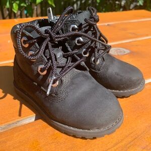 Toddler Timberland Boots Black Sz 5